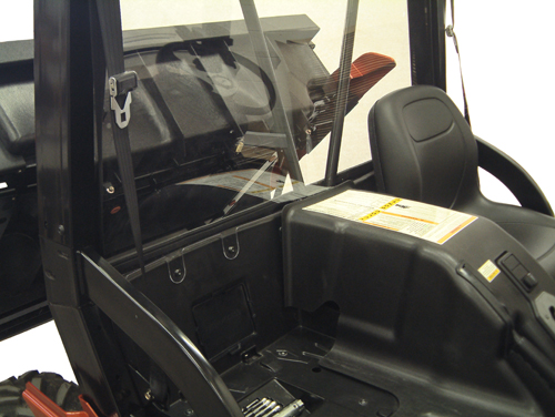 POLARIS RANGER XP 2009 REAR WINDSHIELD