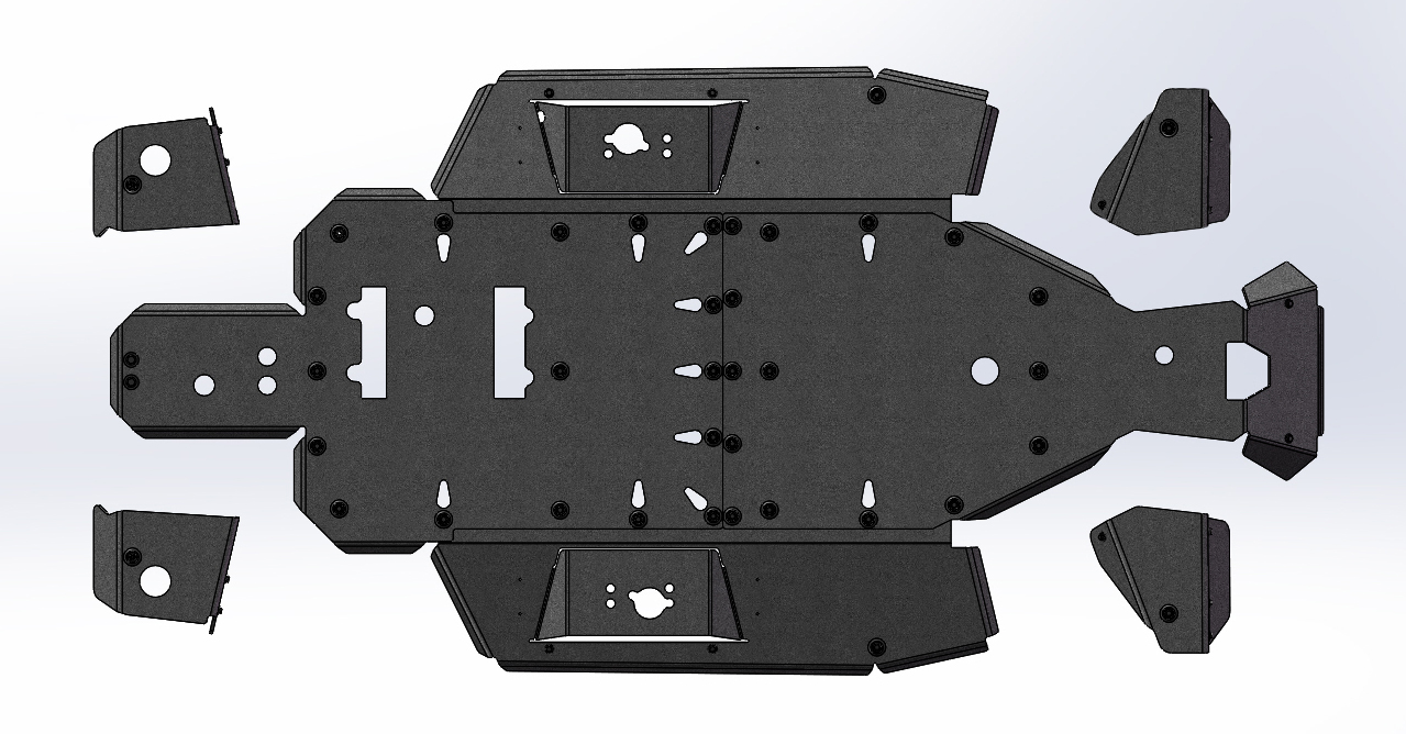 SNYPER 600 SKID PLATE