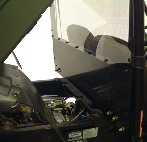 TERYX REAR SHIELD / BACK PANEL COMBO