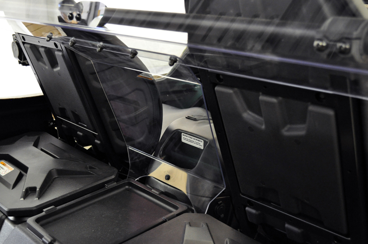 KAWASAKI TERYS 2014 REAR WINDSHIELD