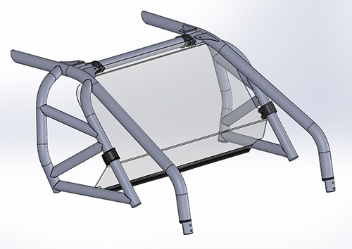 POLARIS RZR PRO XP REAR WS
