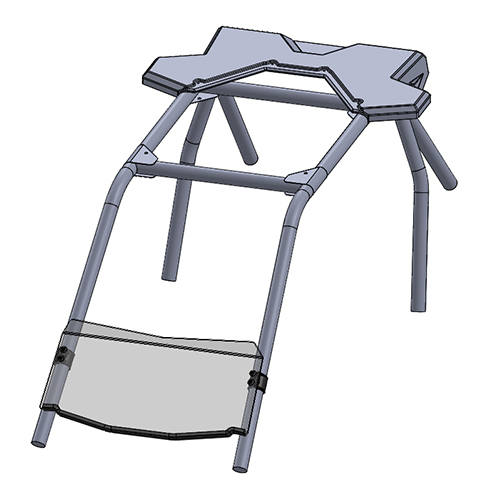 POLARIS RS1 SHORT WINDSHIELD