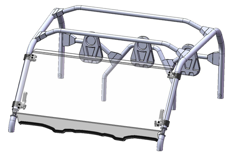YAMAHA VIKING FULL TILT WINDSHIELD