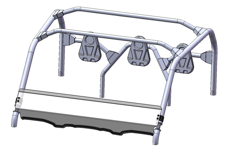 YAMAHA VIKING SHORT WINDSHIELD