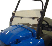 CLUB CAR XRT1550 / HUSQUVARNA HUV4421 / BOBCAT 2200 HALF FOLDING WINDSHIELD