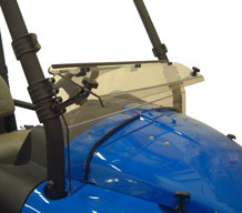 CLUB CAR XRT1550 / HUSQUVARNA HUV4421 / BOBCAT 2200 HALF FOLDING WINDSHIELD
