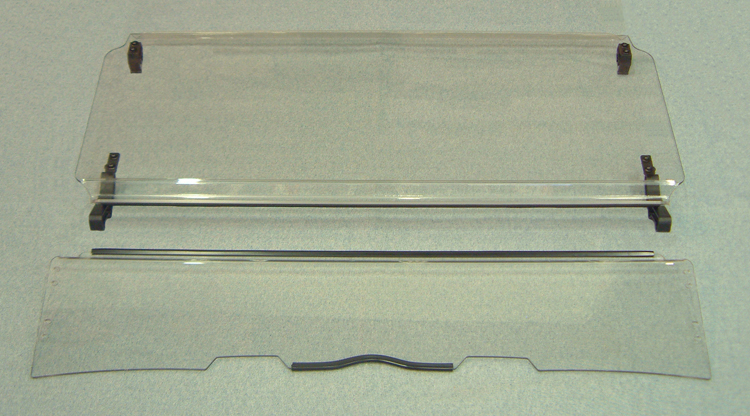 KAWASAKI TERYS HALF FOLDING WINDSHIELD